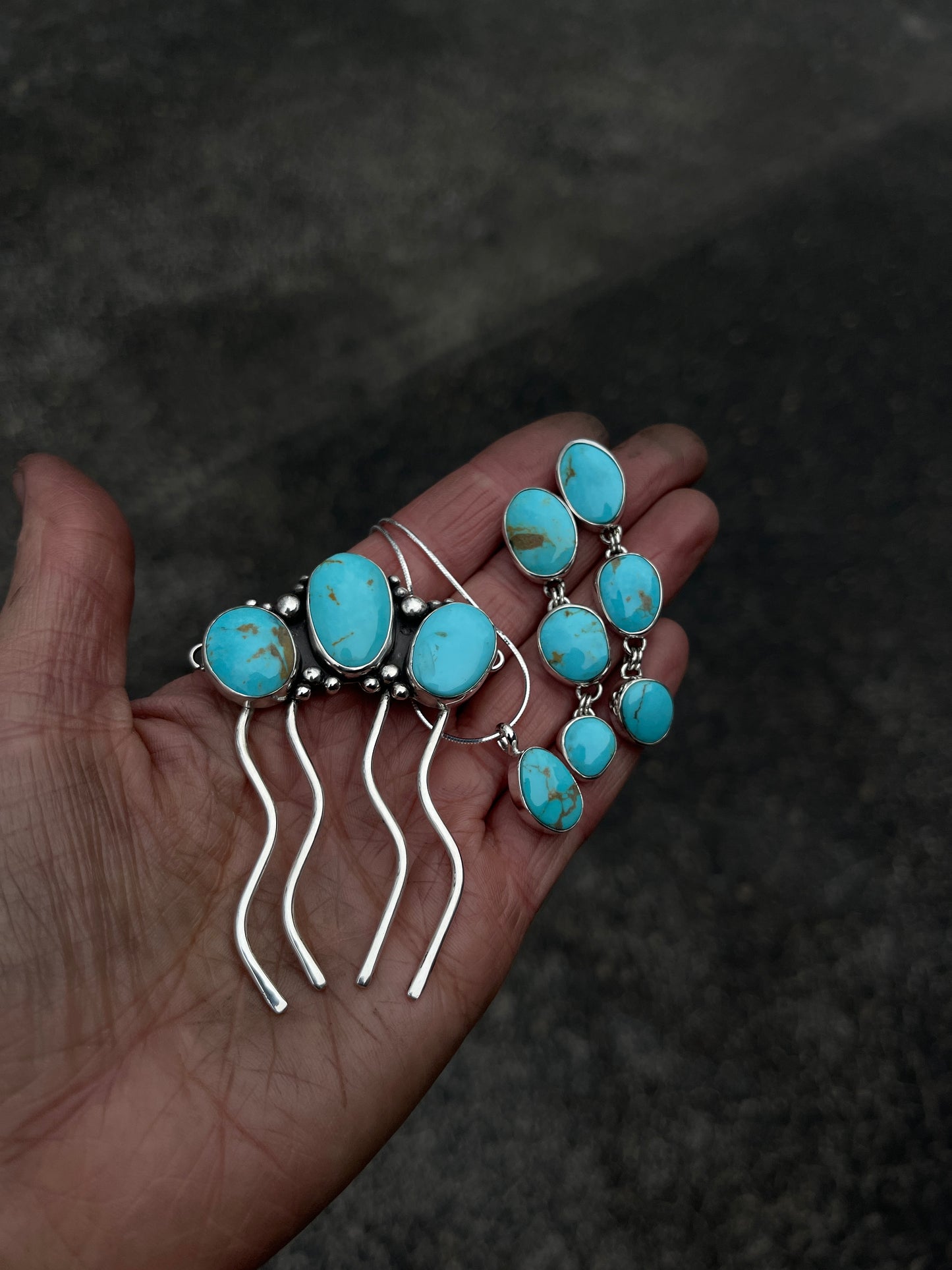 Sonoran Turquoise Hair Pin