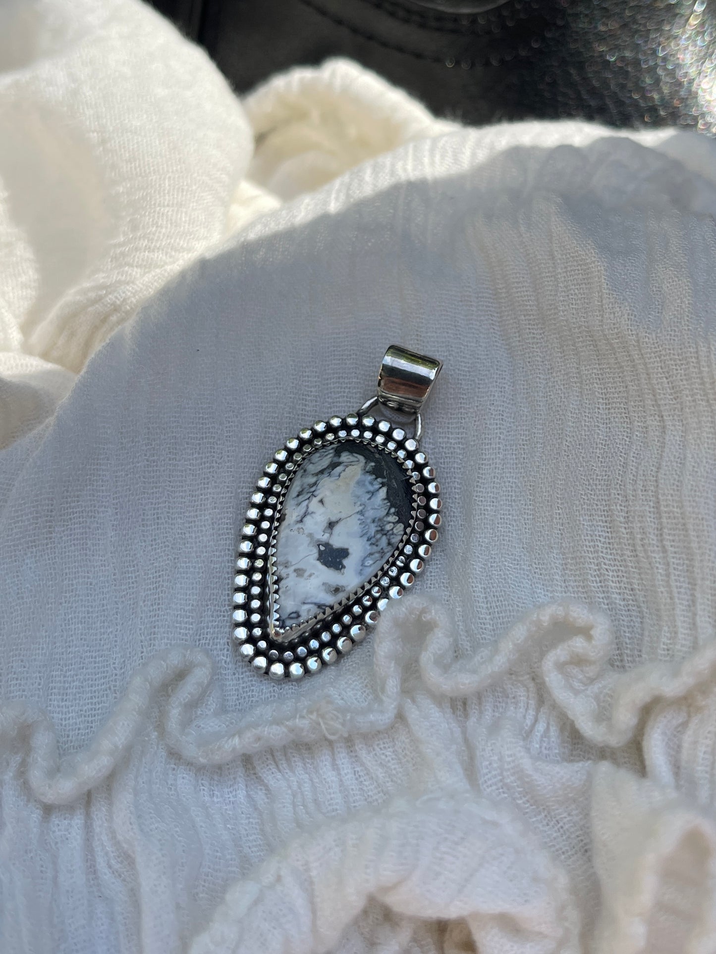 White Buffalo Pendant