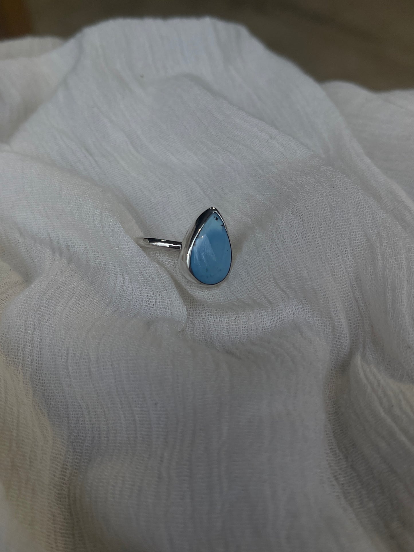 Golden Hills Turquoise Ring | Size 5.25