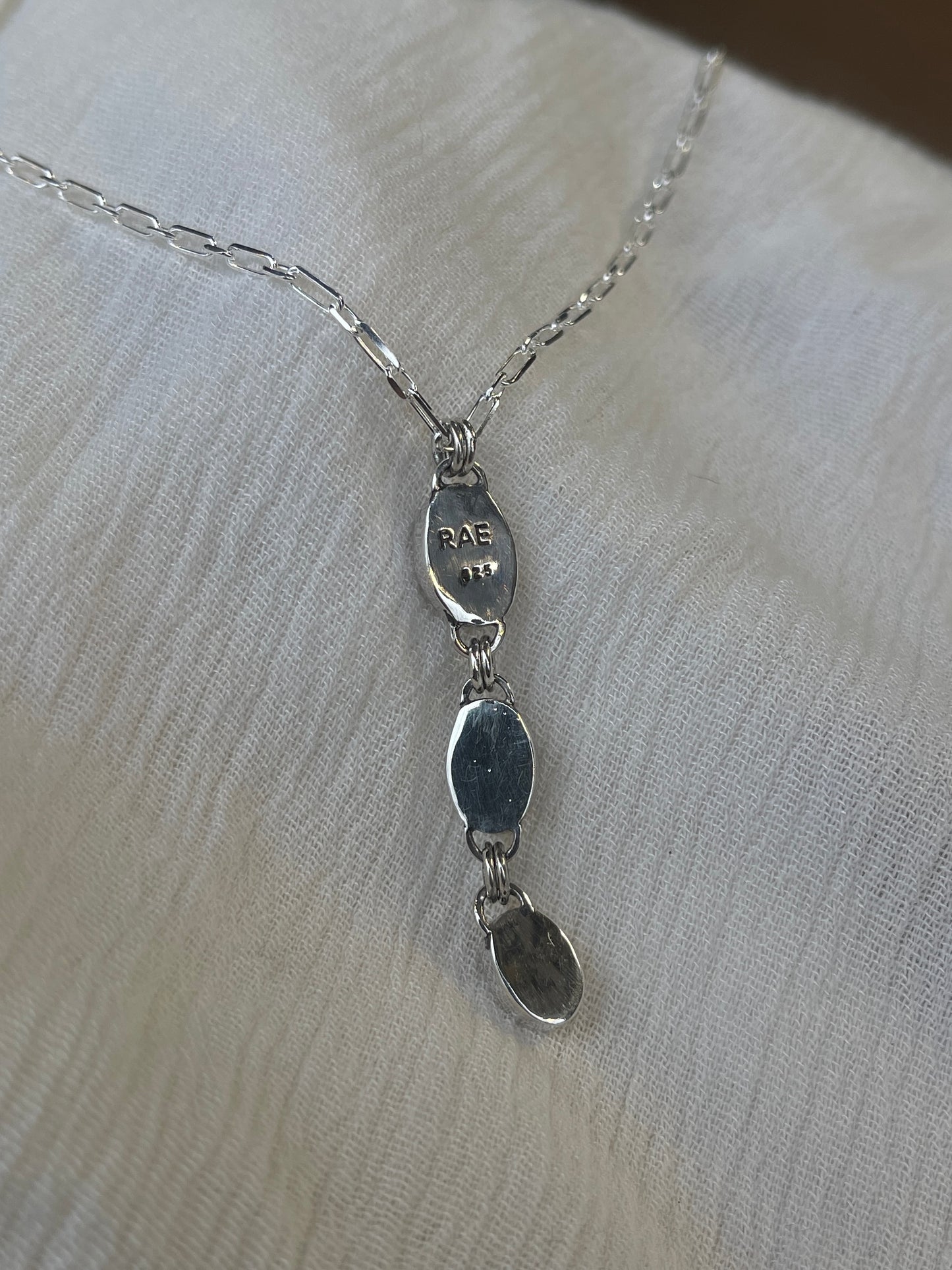 3 Tier White Buffalo Necklace