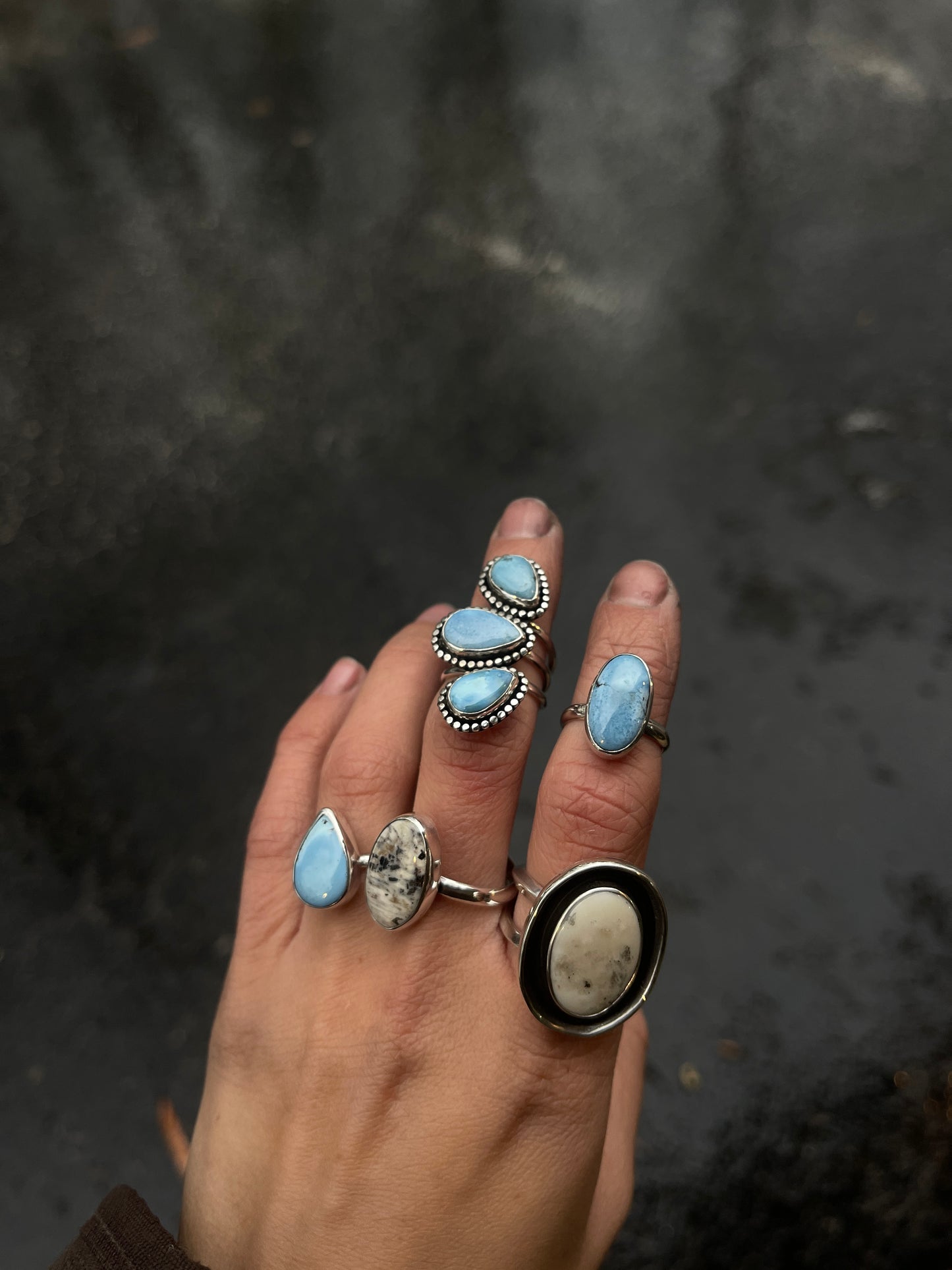 White Buffalo Ring | Size 10