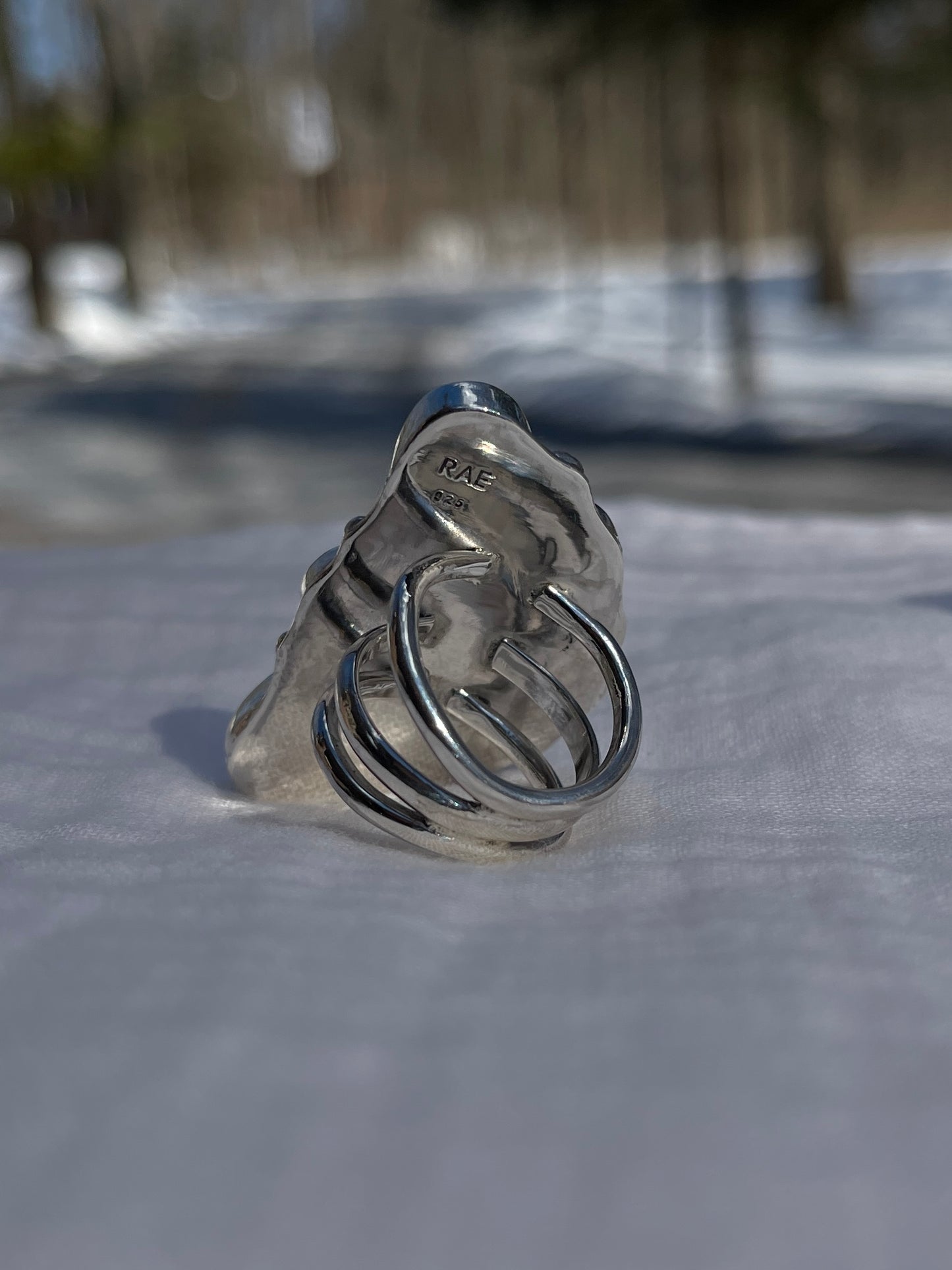 Larimar 6 Stone Ring | Size 7.25 |