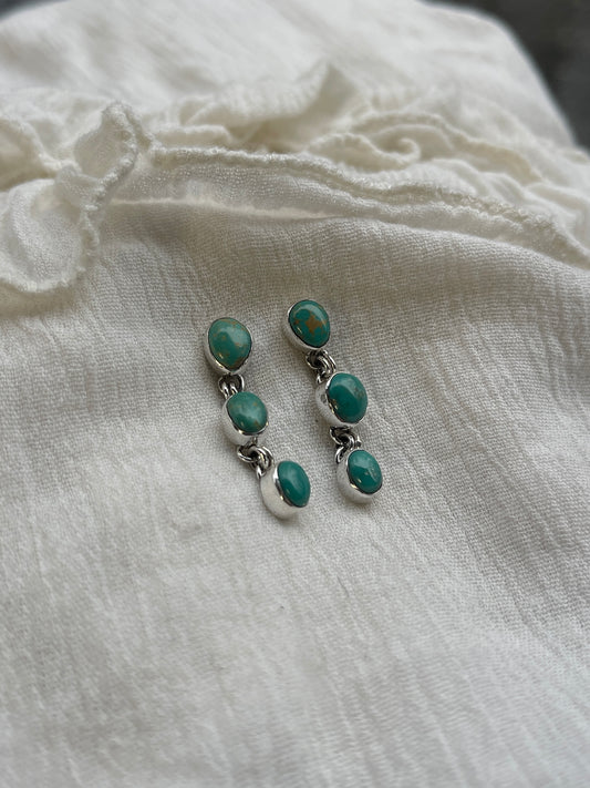 Sonoran Turquoise Drop Earrings