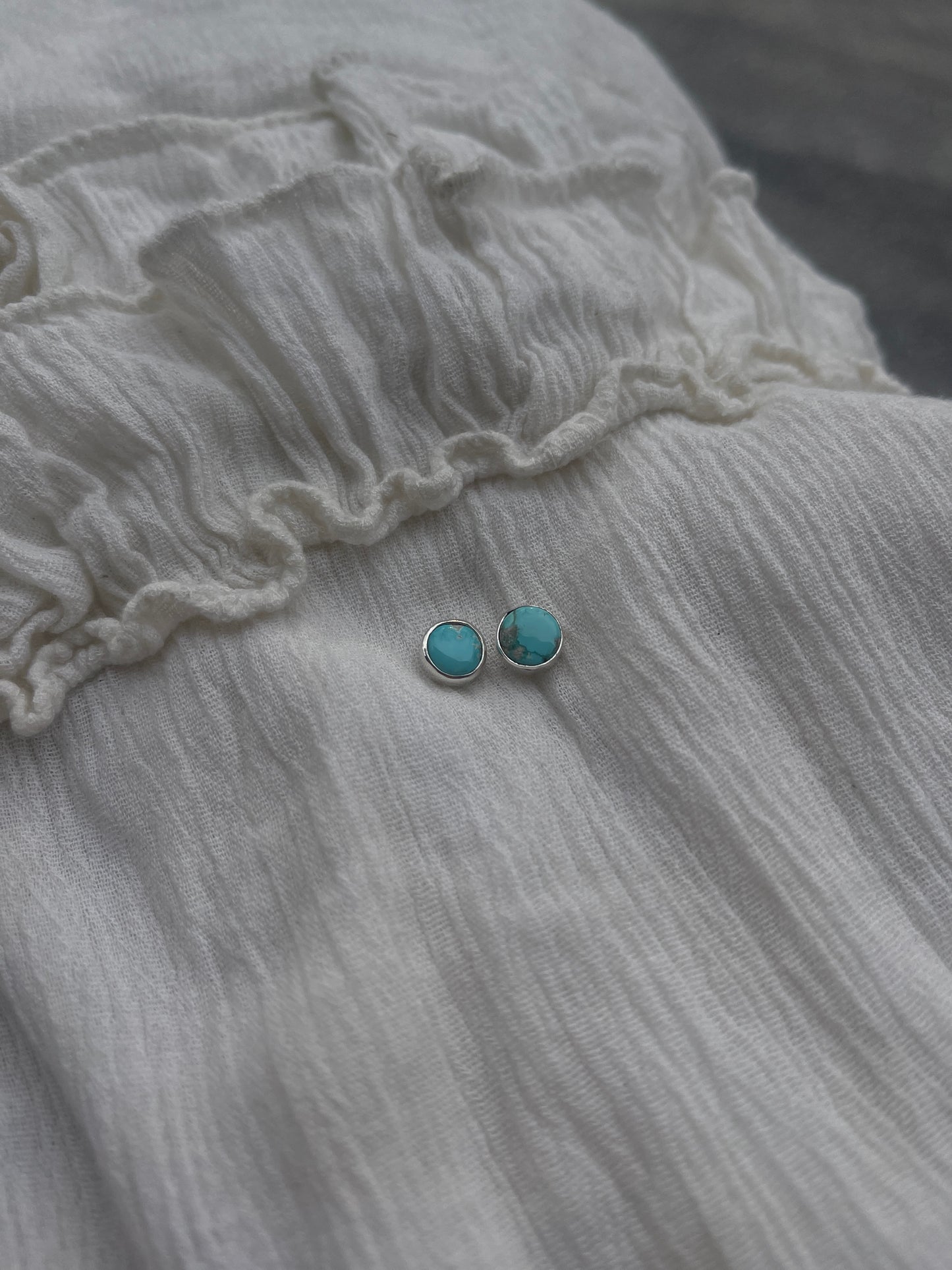 Fox Turquoise Studs