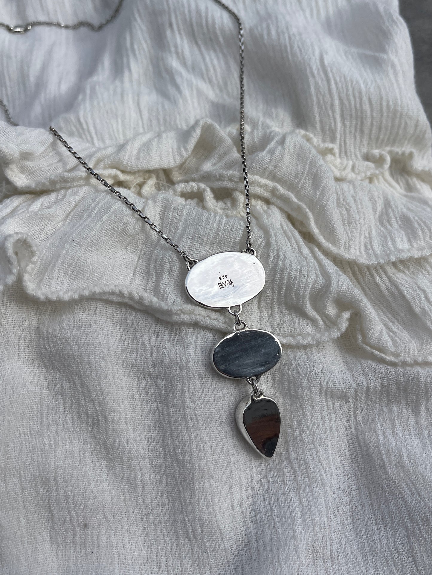 White Buffalo 3 Tier Necklace