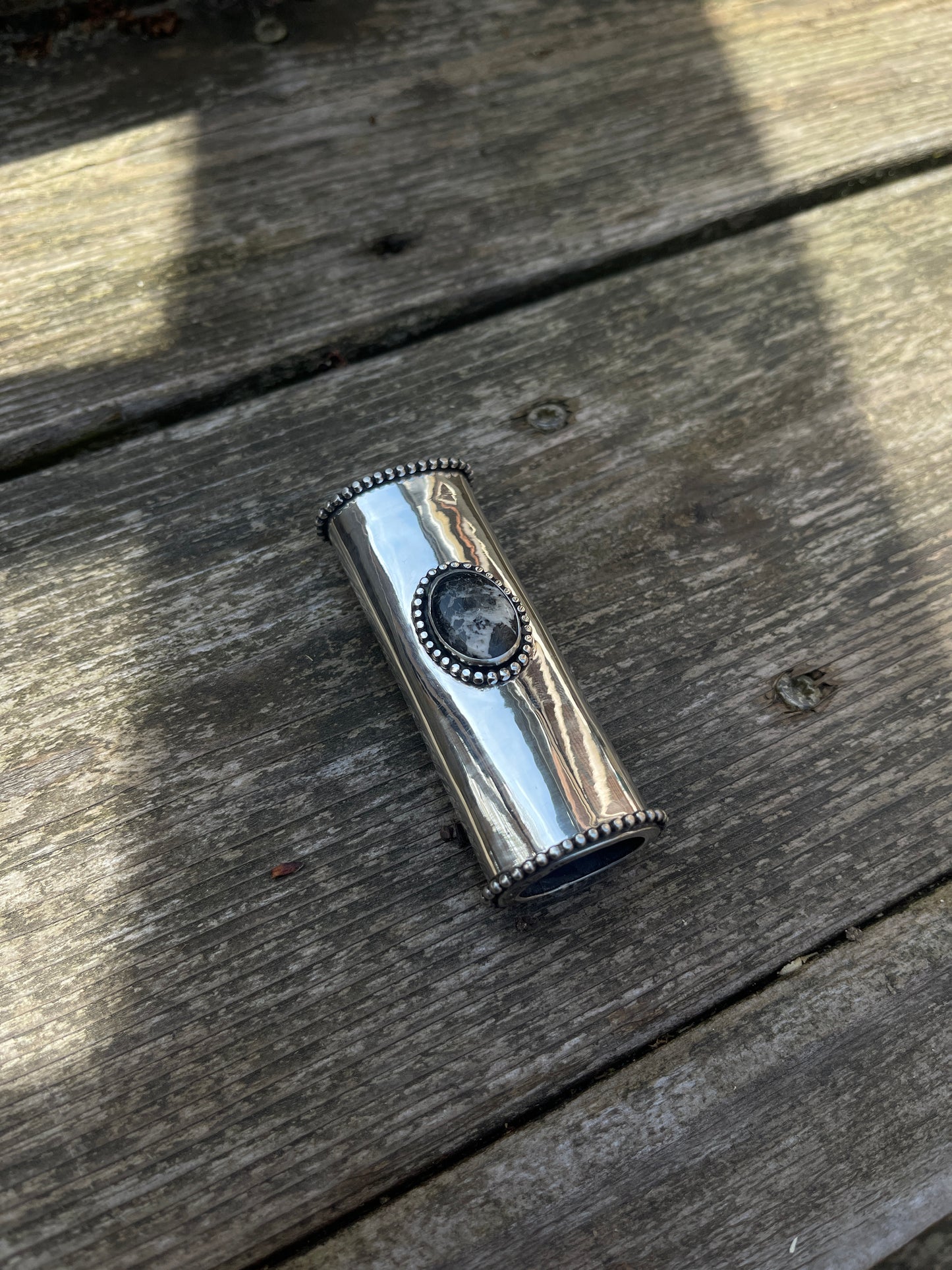 White Buffalo Lighter Case