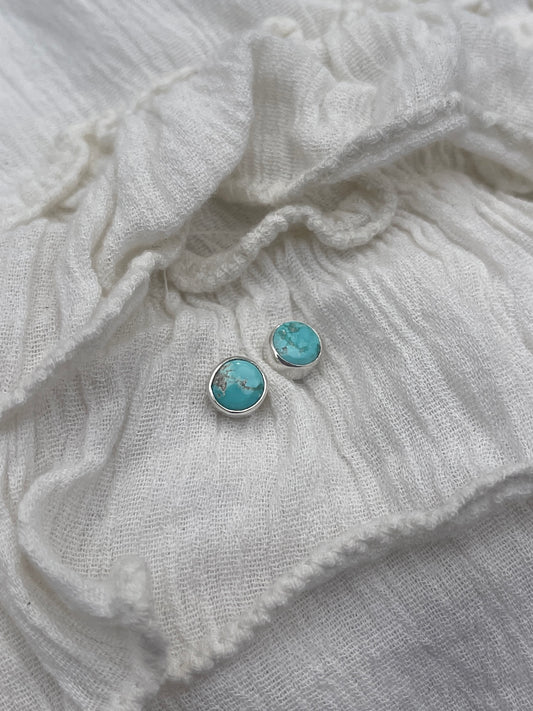 Fox Turquoise Studs