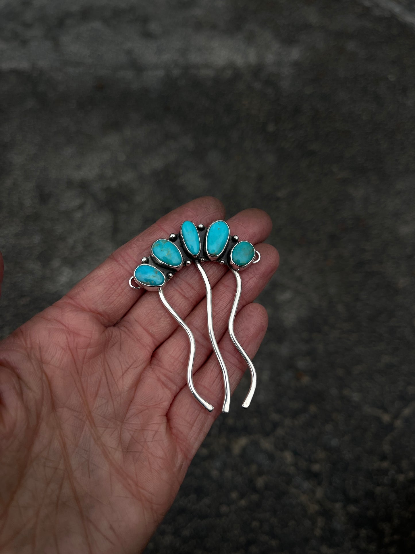Sonoran Turquoise Hair Pin