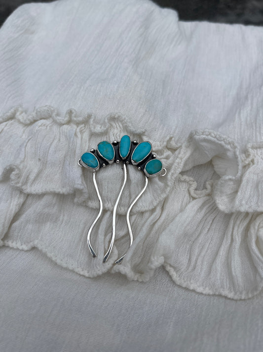 Sonoran Turquoise Hair Pin