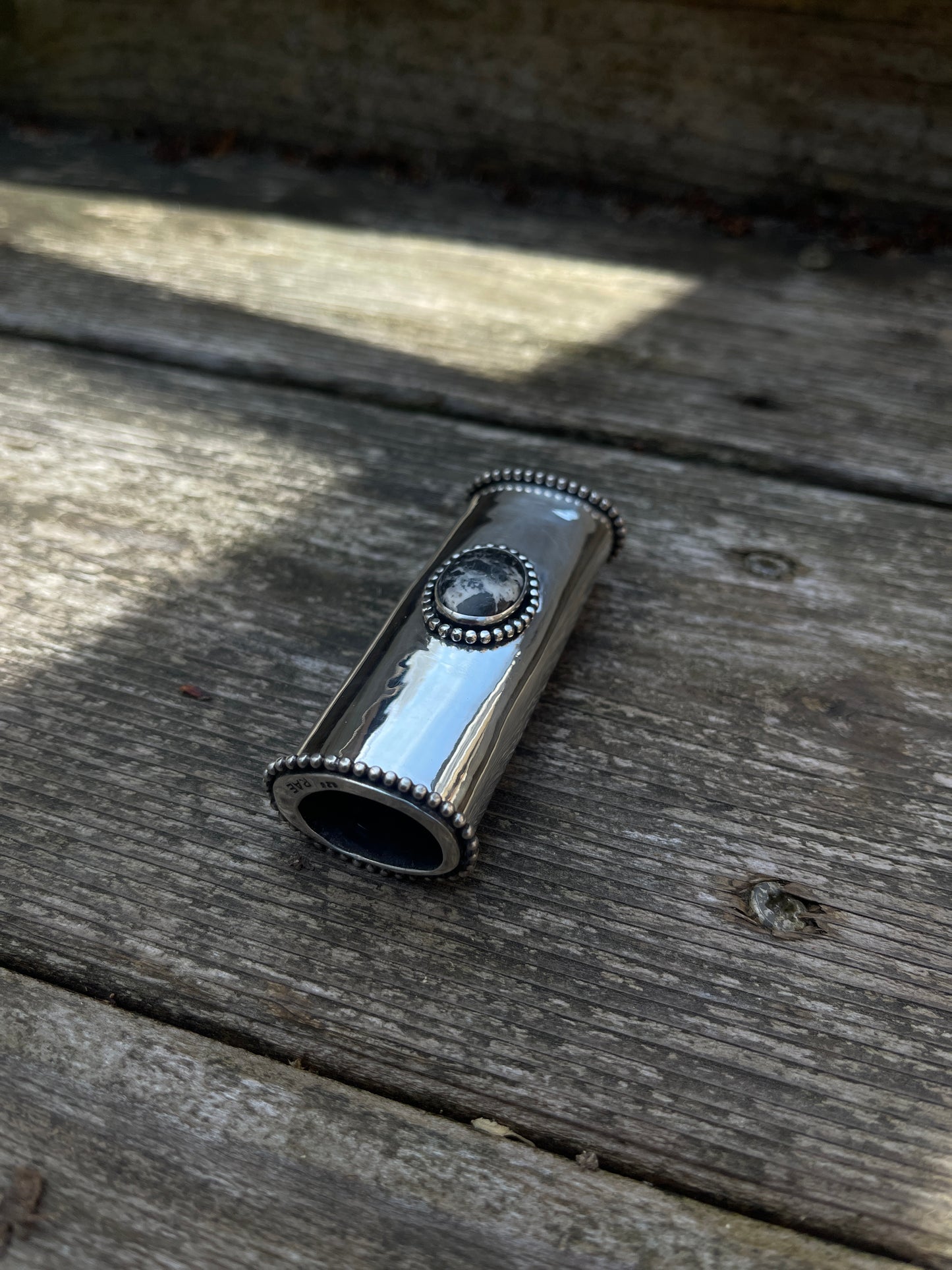White Buffalo Lighter Case