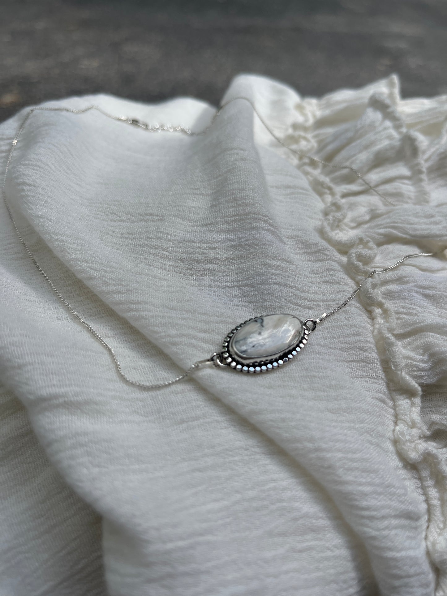 White Buffalo Necklace