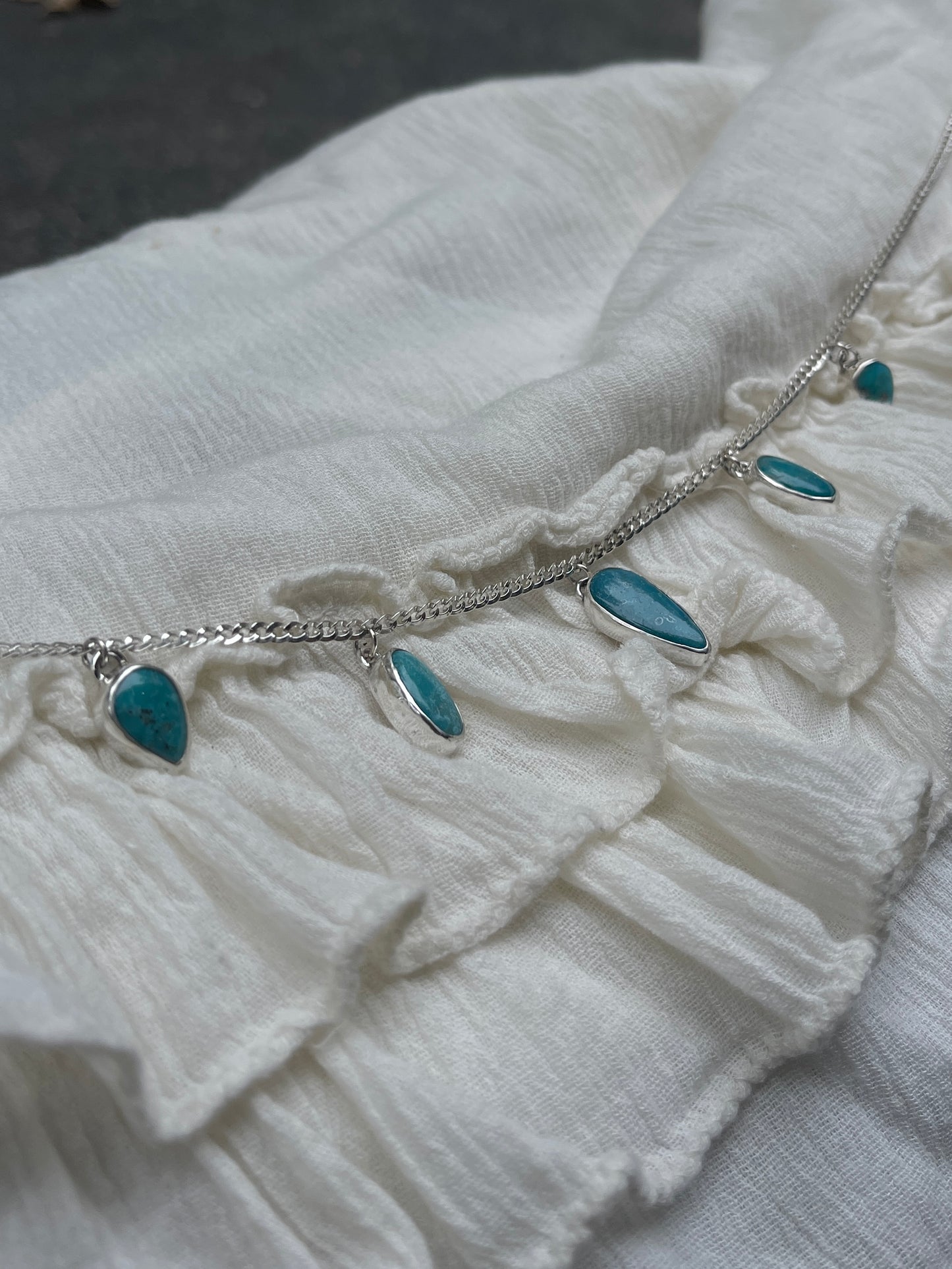 Sonoran Turquoise Multi Stone Necklace | 18"