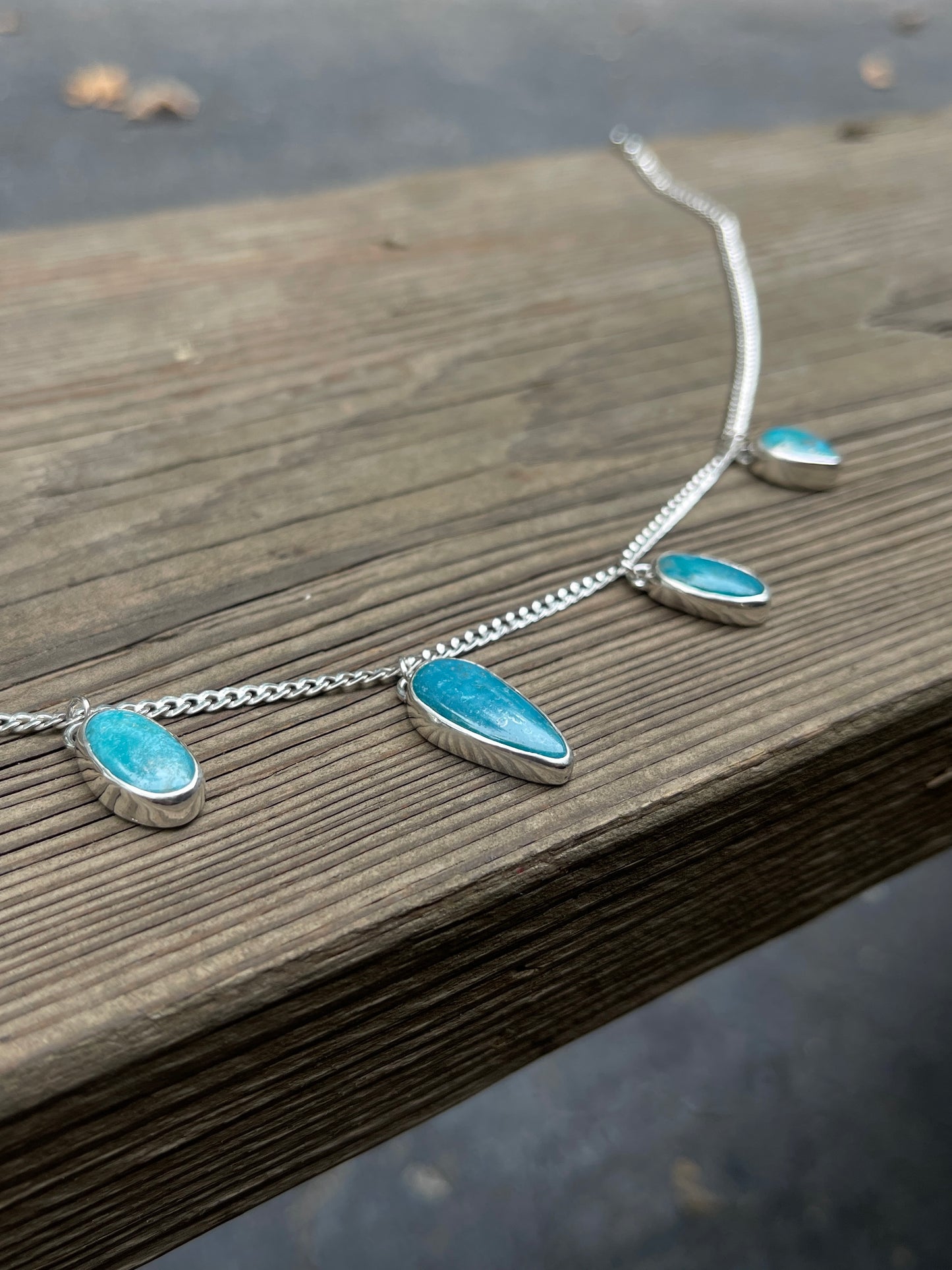 Sonoran Turquoise Multi Stone Necklace | 18"
