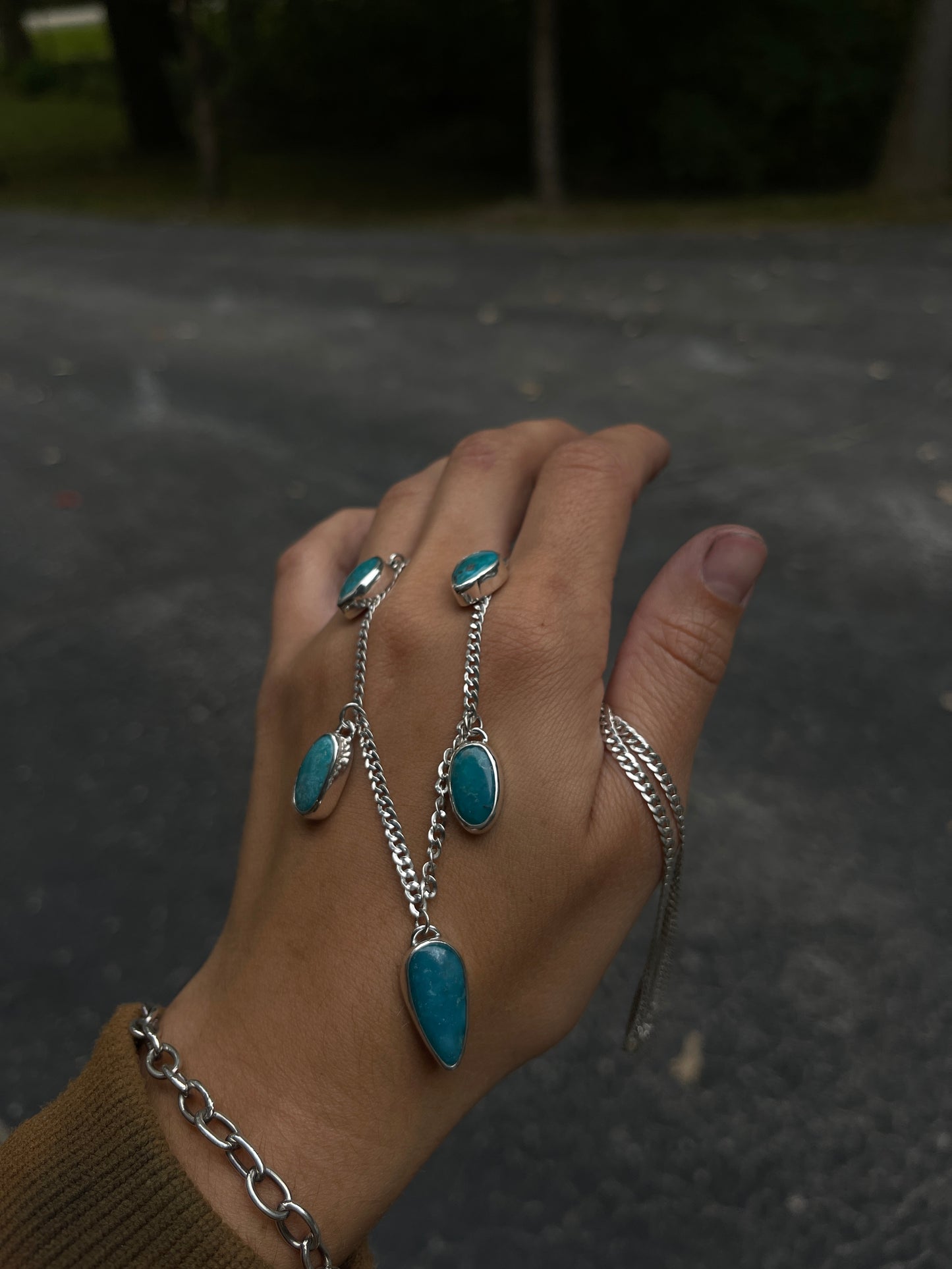Sonoran Turquoise Multi Stone Necklace | 18"