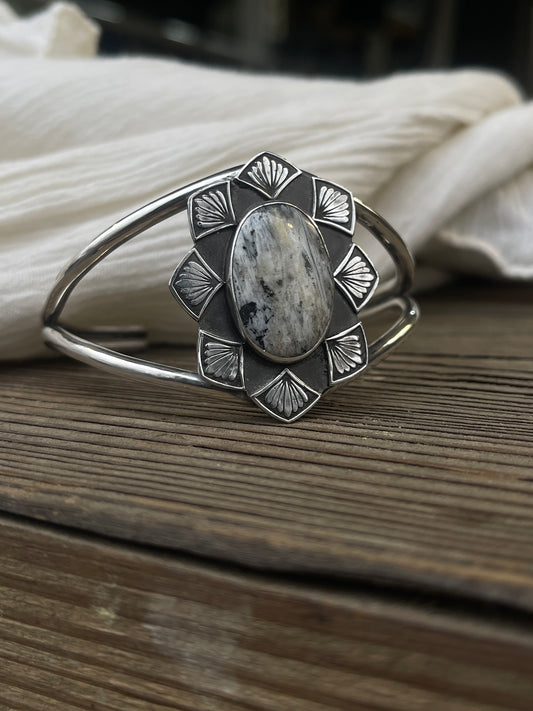 White Buffalo Cuff