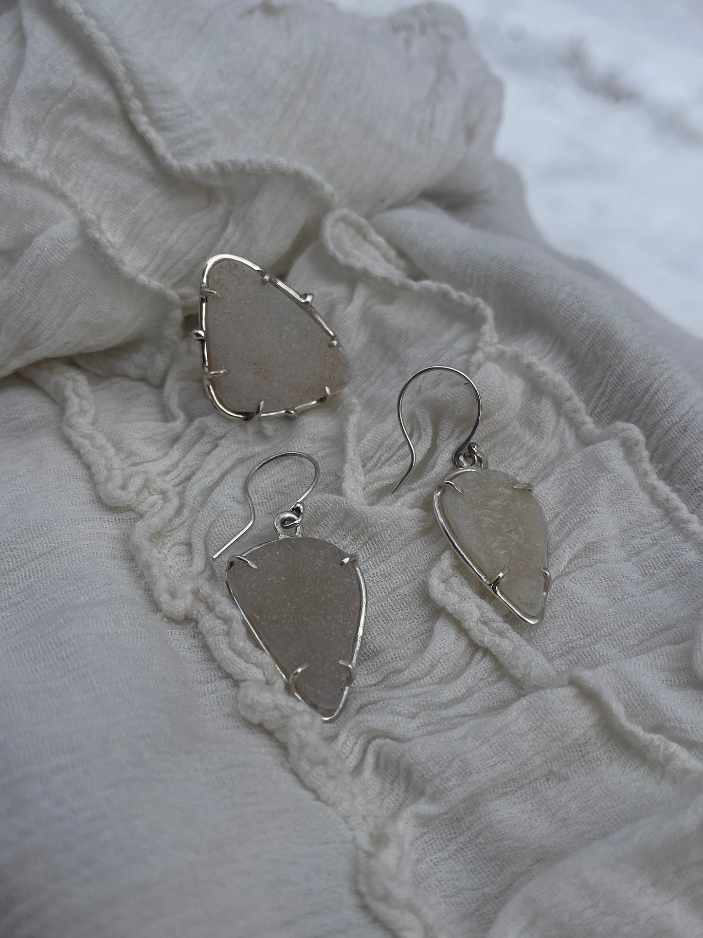 Druzy Crystal Earrings