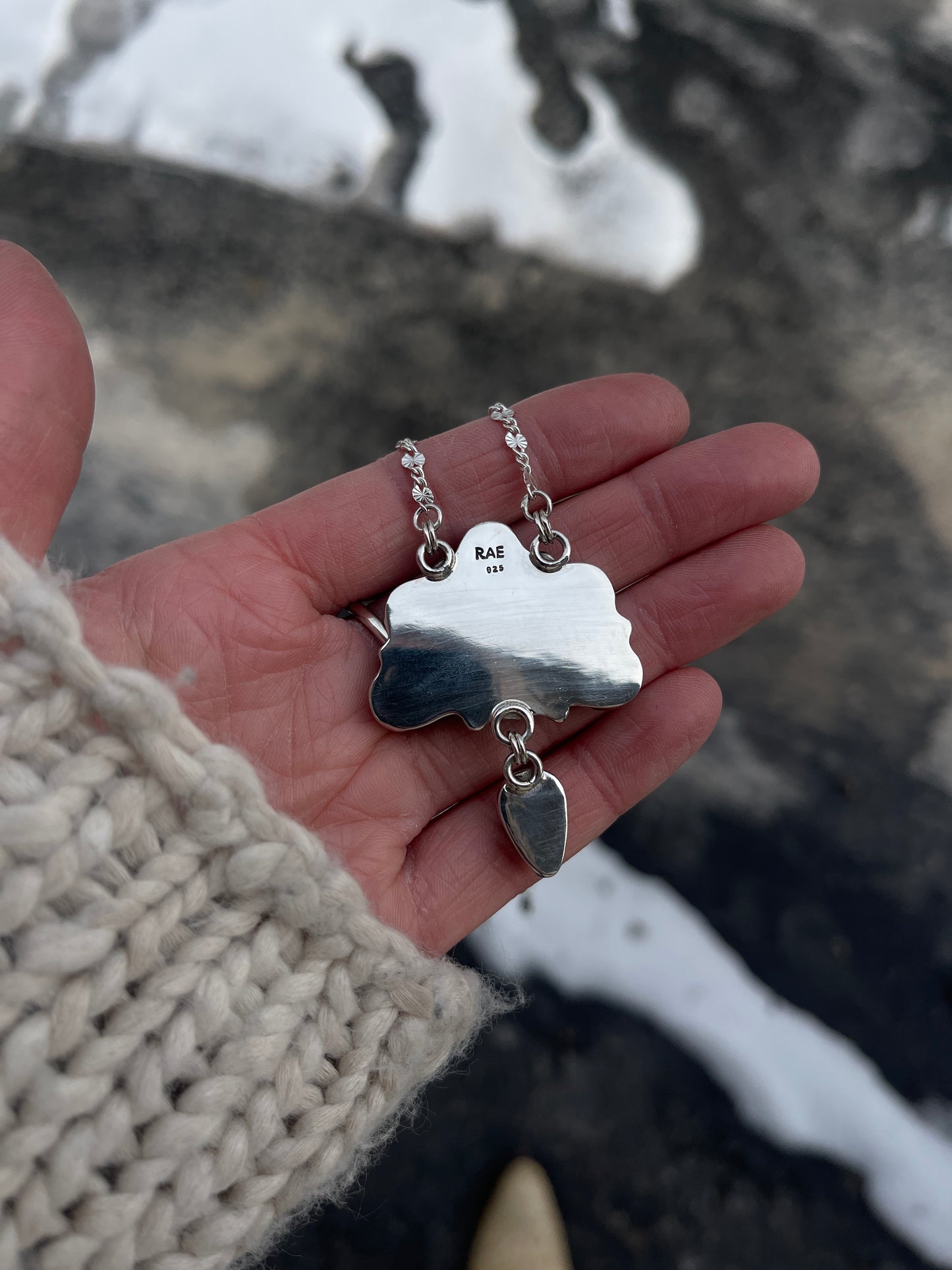 Cielo Turquoise 7 Stone Necklace