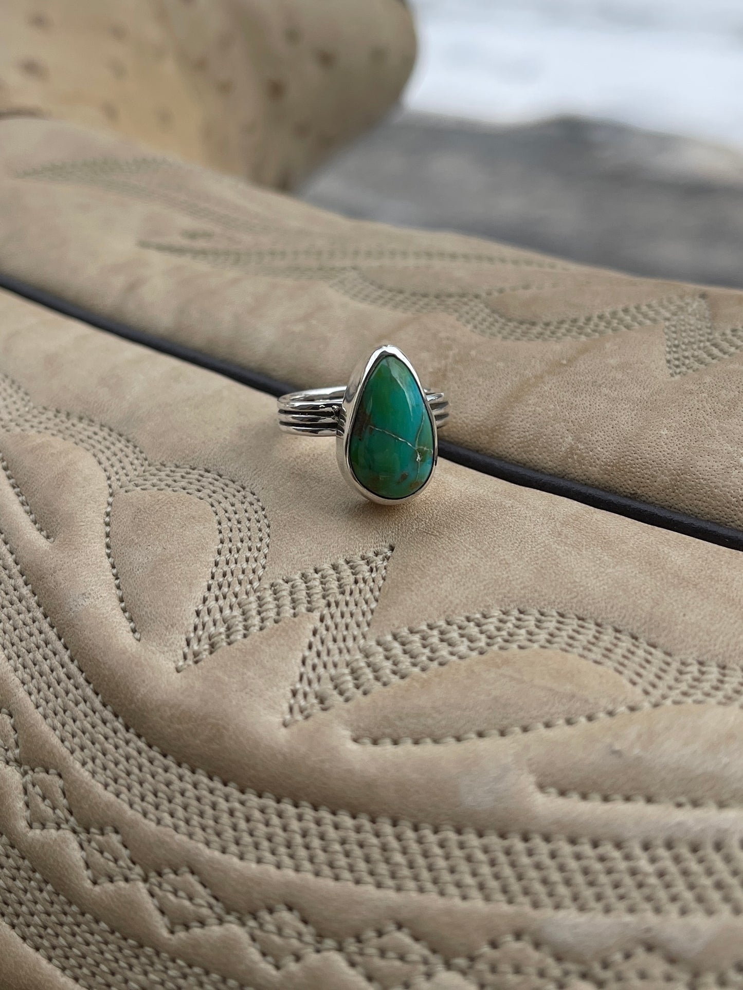 Cielo Turquoise Ring | Size 6