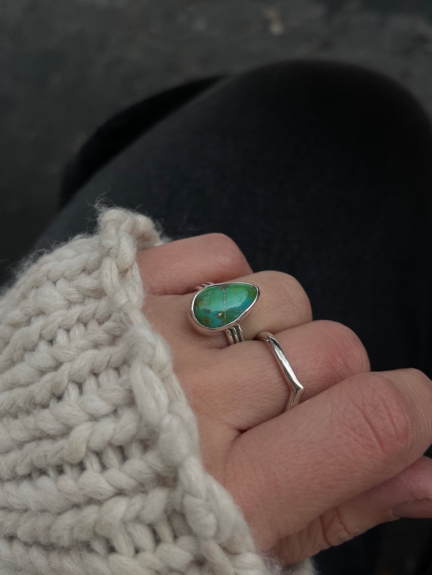 Cielo Turquoise Ring | Size 6