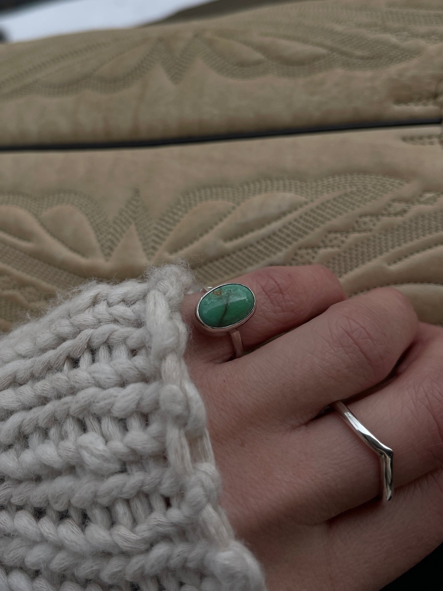 Cielo Turquoise Ring | Size 4.5