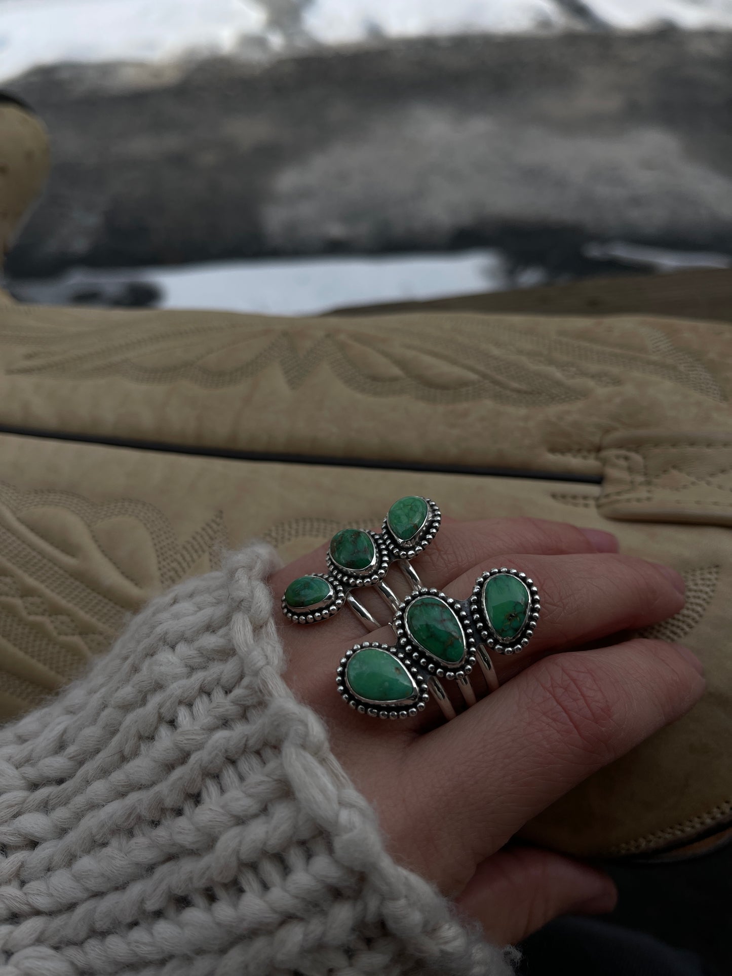 Cielo Turquoise Ring | Size 5