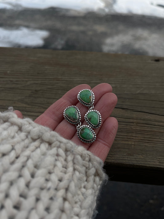 Cielo Turquoise Drop Earrings