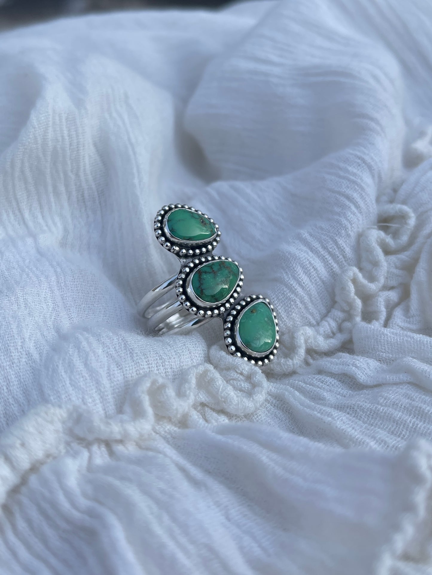 Cielo Turquoise Ring | Size 8