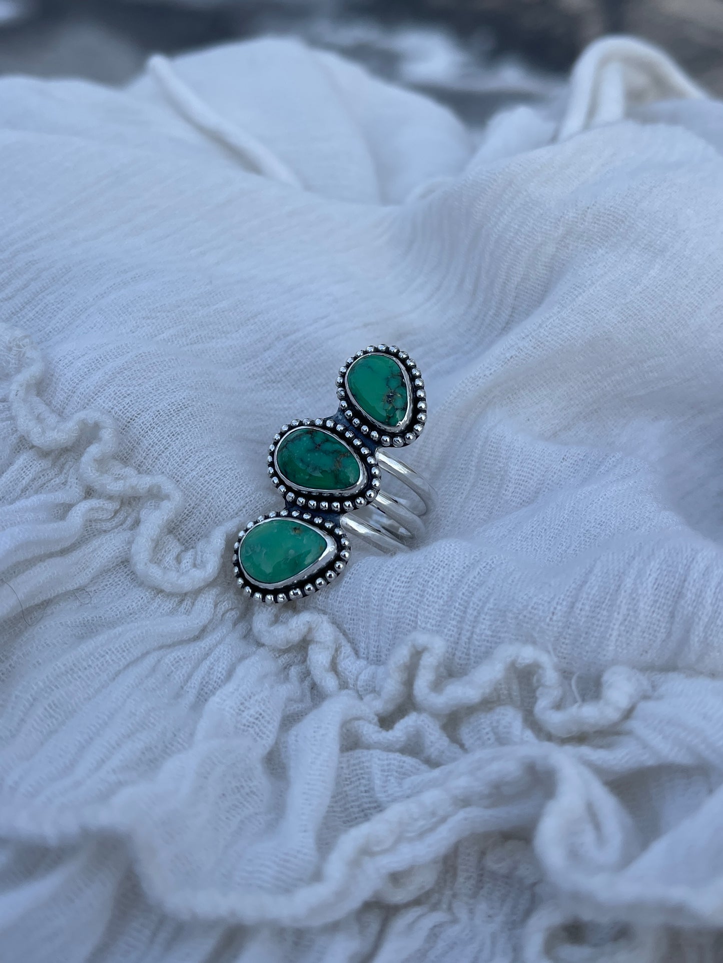 Cielo Turquoise Ring | Size 8