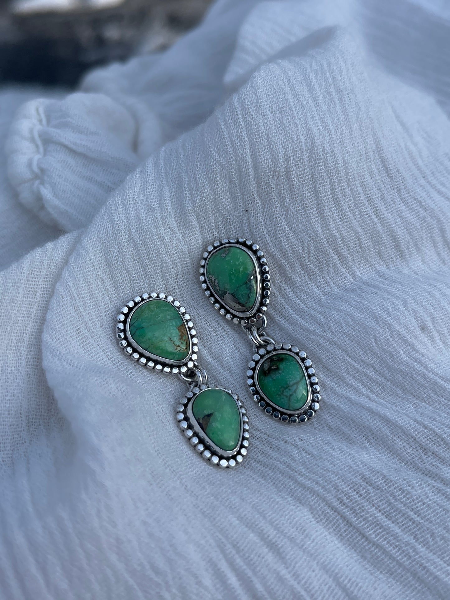 Cielo Turquoise Drop Earrings