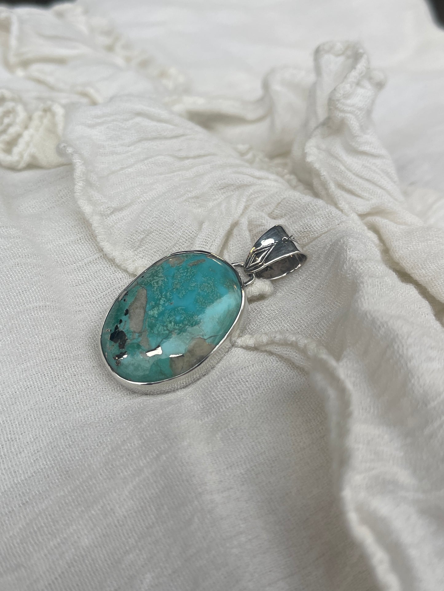 Nacozari Turquoise Pendant