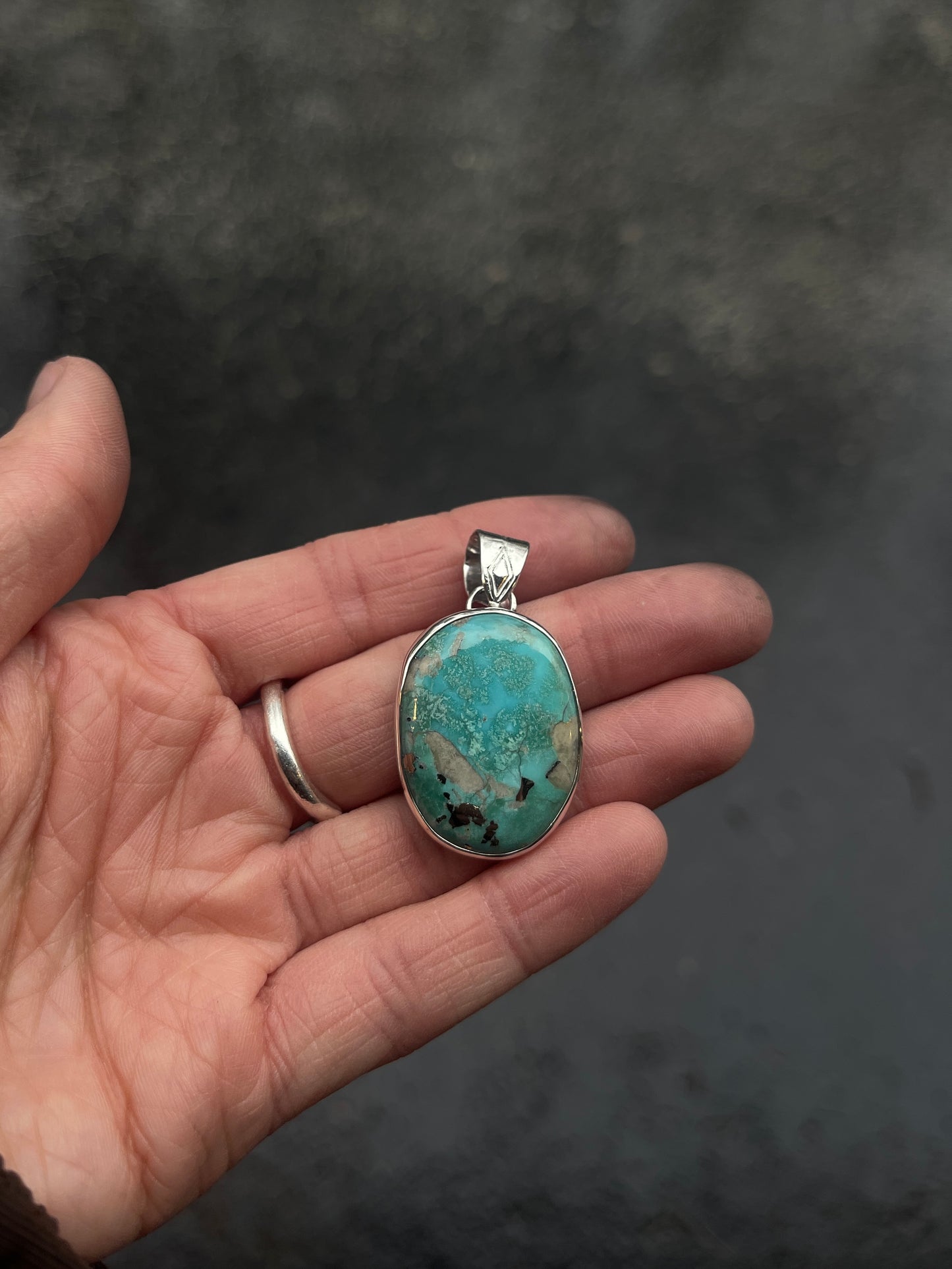 Nacozari Turquoise Pendant
