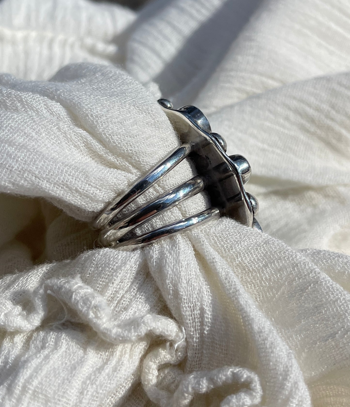 Larimar 6 Stone Ring | Size 7.25 |