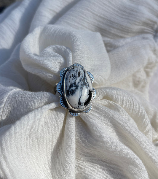 White Buffalo Ring | Size 7 |
